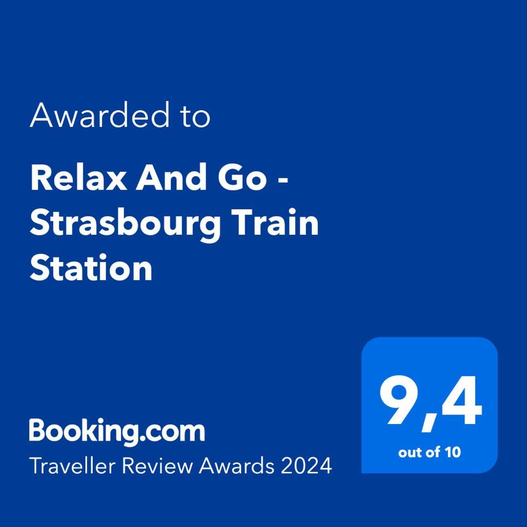 Relax And Go - Strasbourg Train Station Lejlighed Eksteriør billede